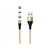 Setty USB magnetic cable 2m 2A gold