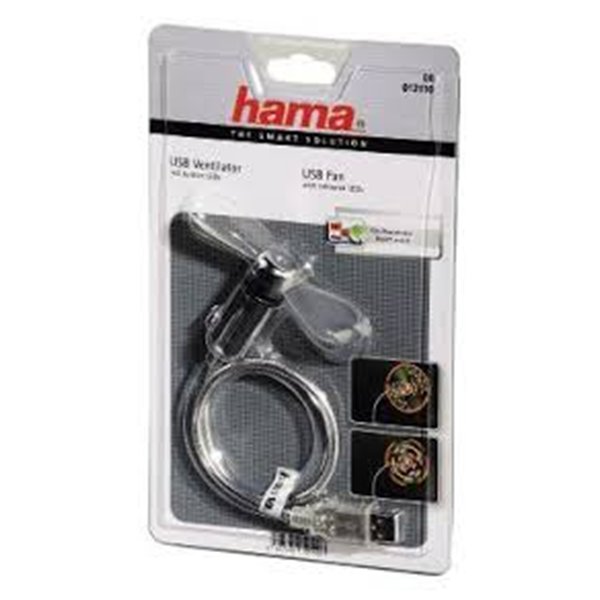 Ventilator Hama 00012110 White Silver