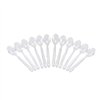 Reusable spoon set Algon Dessert Transparent 12 Units 14 cm