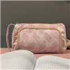 Расширяемый школьный пенал с двумя отделениями, двойная сумка розового цвета, для детей