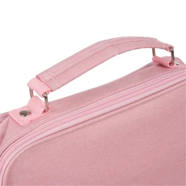 Kaksinkertainen pidennettävä penaali - pinkki Maaleo 24517