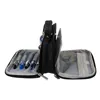 Double extendable pencil case - black Maaleo 24516
