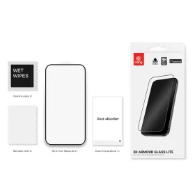 Crong 3D Armour Glass Lite - Full Glue Tempered Glass for Samsung Galaxy A16 / A17 / A26