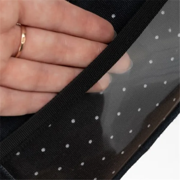 Triple foldable pencil case - black Maaleo 24511