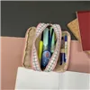 Triple foldable pencil case - checkered Maaleo24514