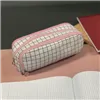 Пенал тройной складной - клетчатый Maaleo24514
