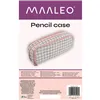 Triple foldable pencil case - checkered Maaleo24514