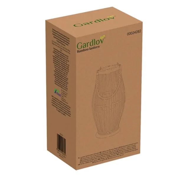 Bambusest rotangist latern Gardlov 24282