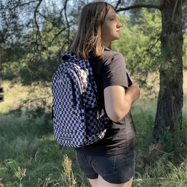 Seljakott 22L - ruuduline Kruzzel 24530