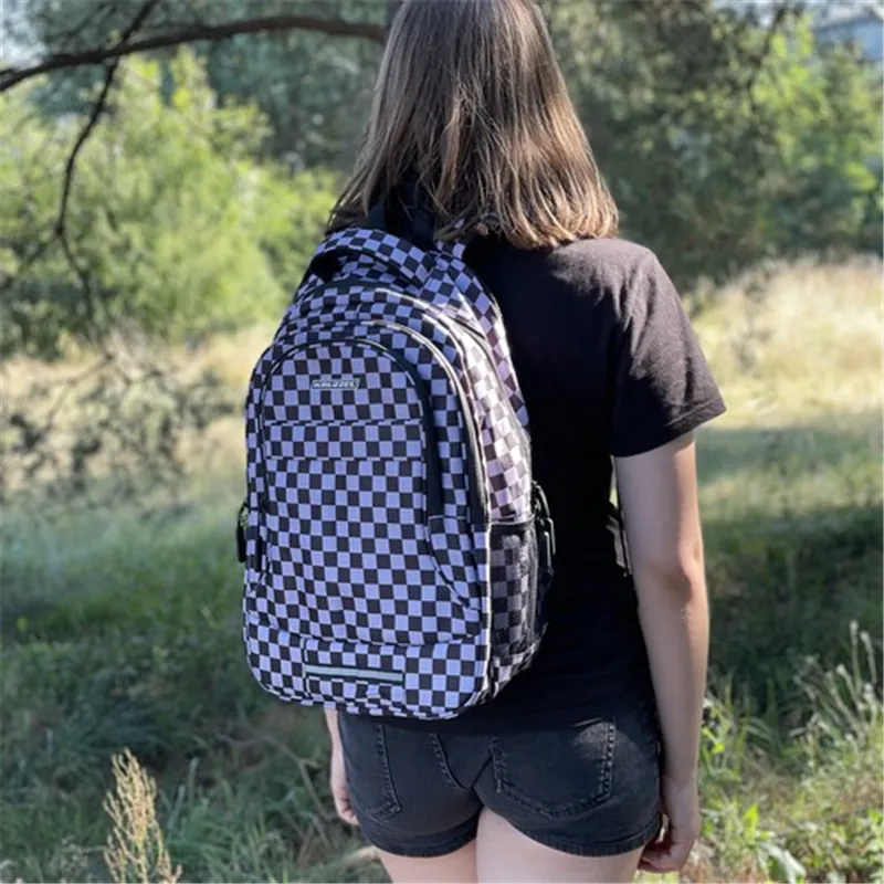 Seljakott 22L - ruuduline Kruzzel 24530