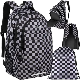 Mugursoma 30L - rūtaina Kruzzel 24531