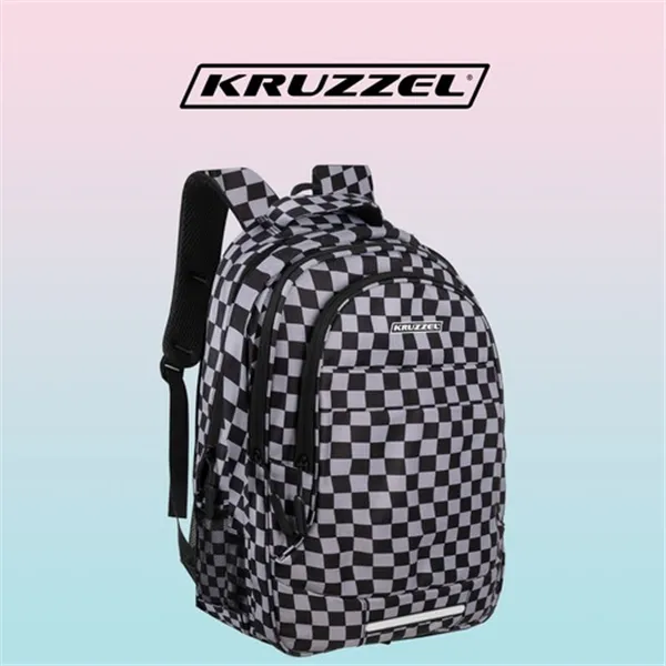 Reppu 30L - ruutukuvioinen Kruzzel 24531