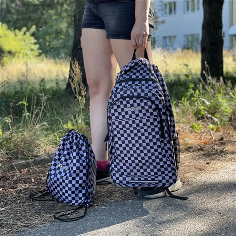 Backpack 30L - checkerboard Kruzzel 24531