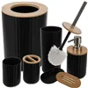 Bathroom accessories set - black Ruhhy24636