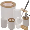 Bathroom accessories set - white Ruhhy 24635