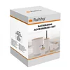 Bathroom accessories set - white Ruhhy 24635