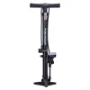 Dunlop - Floor pump for bikes, balls, mattresses with pressure gauge (Black)