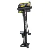 Dunlop - Floor pump for bikes, balls, mattresses with pressure gauge (Black)