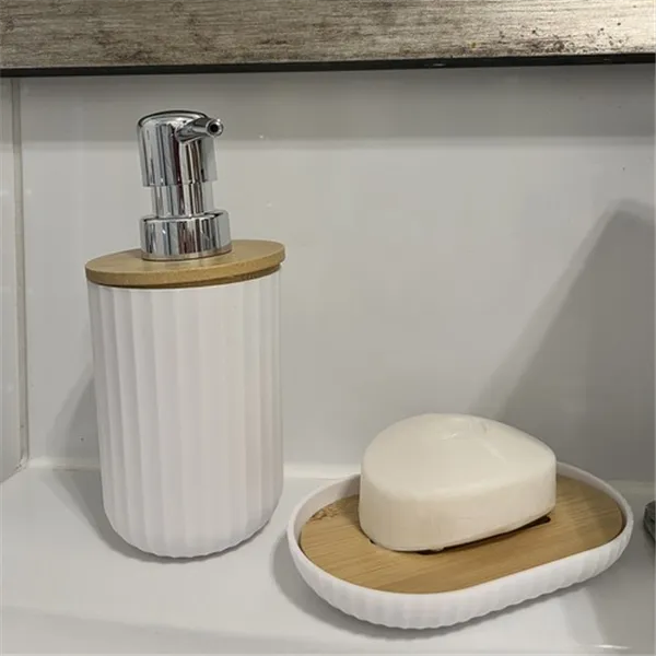 Bathroom accessories set - white Ruhhy 24635