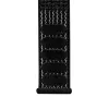 Crong Nylon Reflex - Sport Band for Apple Watch 44/45/46/49 mm (Black)