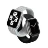 Crong Nylon Reflex - Sport Band for Apple Watch 44/45/46/49 mm (Black)