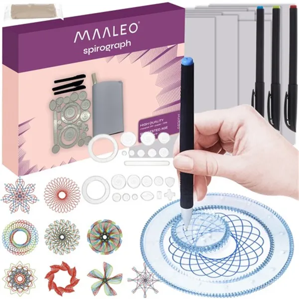 Piirustussarja - spirografi Maaleo 24346