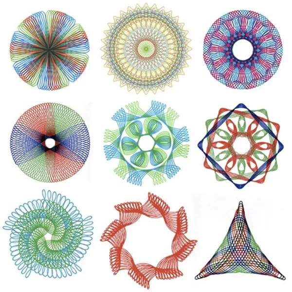 Piirustussarja - spirografi Maaleo 24346
