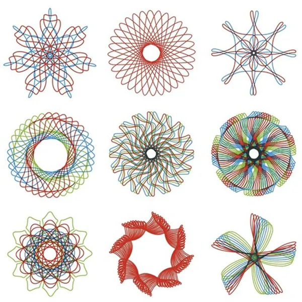 Drawing set - spirograph Maaleo 24346
