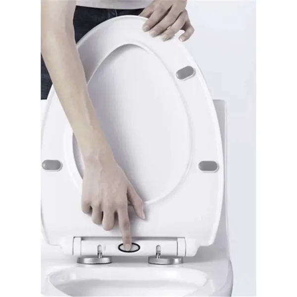 WC-istuin pehmeästi sulkeutuvalla Ruhhy 24547