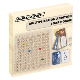 Multiplication table - board game Kruzzel 24639