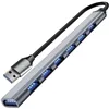USB HUB – 1 prievadas 3.2 + 6 prievadai 2.0 Izoxis 24374