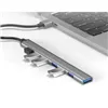 USB HUB – 1 prievadas 3.2 + 6 prievadai 2.0 Izoxis 24374