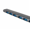 USB HUB – 1 prievadas 3.2 + 6 prievadai 2.0 Izoxis 24374