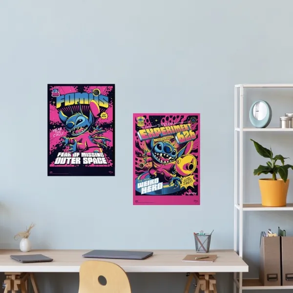 Disney Stitch - Mini Poster Set (38 x 52 cm) (2 pieces)