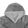 XXL sweatshirt - gray blanket Ruhhy 24402