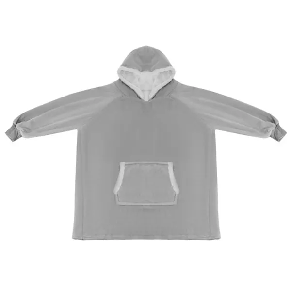 XXL sweatshirt - gray blanket Ruhhy 24402