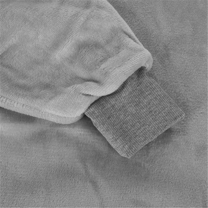 XXL sweatshirt - gray blanket Ruhhy 24402