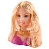 Styling head with accessories 23437