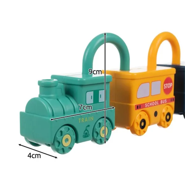 Educational puzzle - toy car 24712