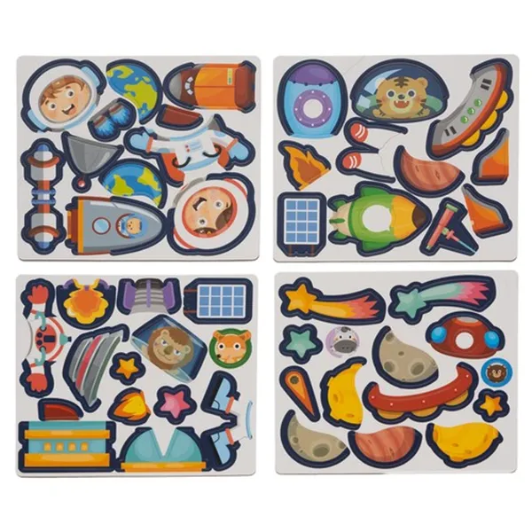 Magnetic puzzle - space 24731