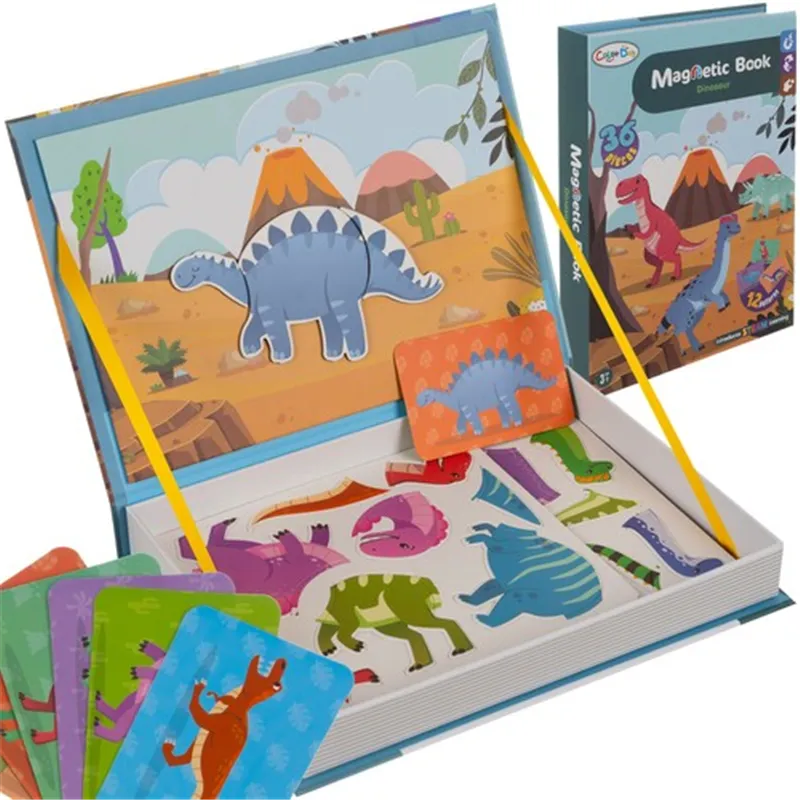 Magneettinen palapeli - dinosaurukset 24730