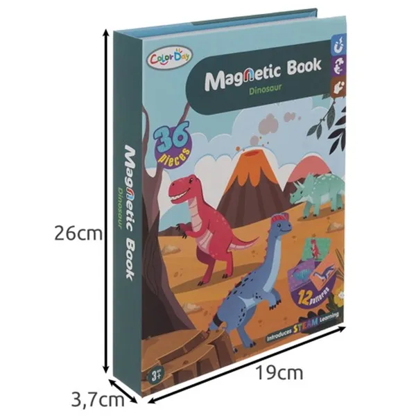 Magneettinen palapeli - dinosaurukset 24730