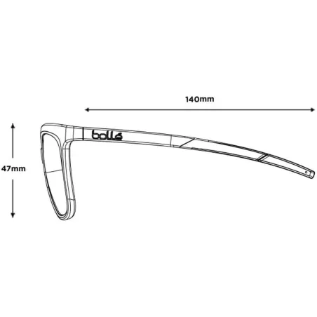 Sieviešu Saulesbrilles Bollé BS028003 Ø 53 mm