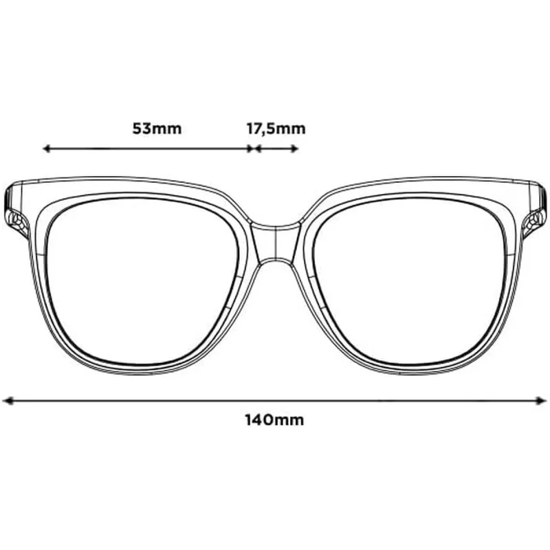 Sieviešu Saulesbrilles Bollé BS028003 Ø 53 mm