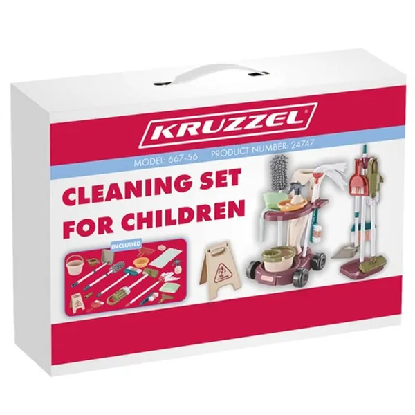 Kruzzel 24747 lasten ja 39-vuotiaiden puhdistussarja