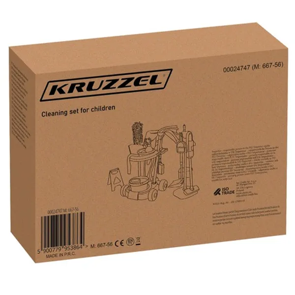 Kruzzel 24747 laste ja 39-aastaste puhastuskomplekt