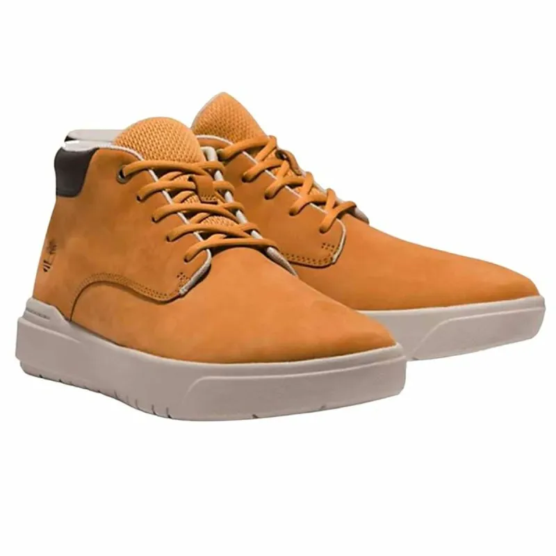Повседневная обувь детская Timberland Seby Mid Lace Sneaker Wheat