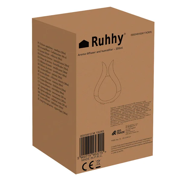 Аромадиффузор - увлажнитель воздуха 200 мл Ruhhy 24610
