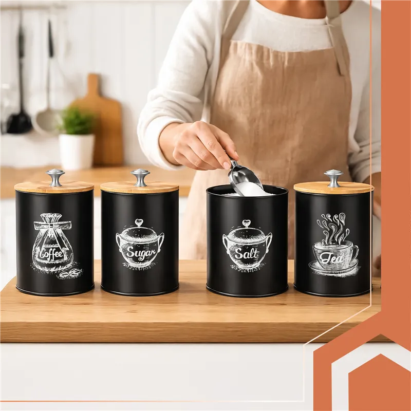 Kitchen containers - 4 pcs Ruhhy 24578