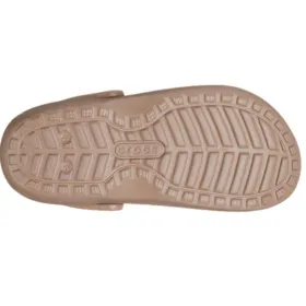 Clogs Crocs Classic Lined Clog White Natural